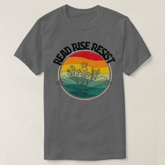 Vintage Read Rise resist T-shirt (Design voorkant)