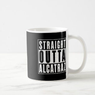 Vintage recht uit Alcatraz Grappig Trump Costu Koffiemok