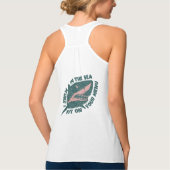 Vintage Red de Haaien Tanktop (Achterkant)
