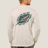 Vintage Red de Haaien Tri-Blend Shirt (Achterkant volledig)