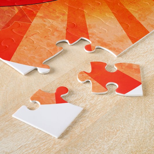 Vintage Red Pepper Superstar Legpuzzel (Zijkant)