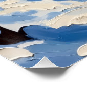 Vintage Red Truck Carrying Christmas Tree Perfect Poster (Hoek)