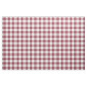 Vintage Red & White Plaid Gingham Stof (Fat Quarter)