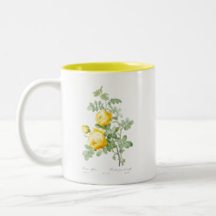 VINTAGE REDOUTÉ "YELLOW ROSE" MOK