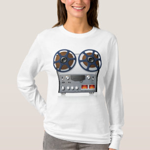 Vintage Reel-to-Reel Bandrecorder Audiophile T-shirt