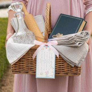 Vintage regency  Bridal Display Shower enclosure Cadeaulabel