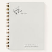 Vintage Regency Inspired epistolary Journal  Notitieboek (Voorkant)