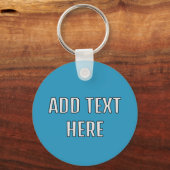 Vintage Rehoboth Beach, DELAWARE Keychain (Achterkant)