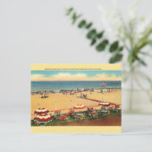 Vintage Rehoboth Indian Beach Club Briefkaart (Staand voorkant)