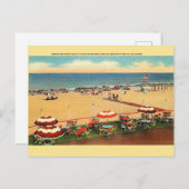 Vintage Rehoboth Indian Beach Club Briefkaart (Voorkant / Achterkant)