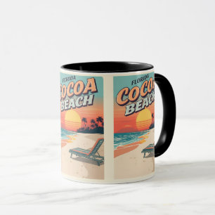 Vintage Reis Cocoa Beach Florida Westgate Cadeaus Mok