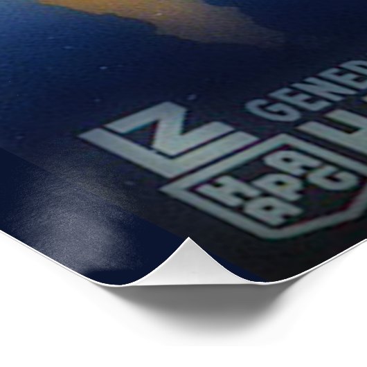 Vintage reis - Graf Zeppelin Poster (Hoek)