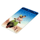 Vintage reis Italië - Magneet (Linkerzijde)