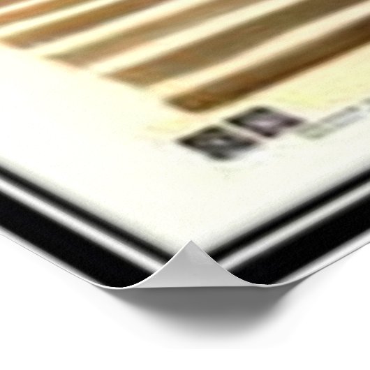 Vintage reis Italië - Poster (Hoek)