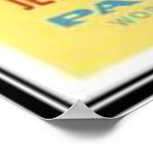 Vintage reis Italië - Poster (Hoek)