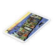 Vintage reis Kentucky Magneet (Linkerzijde)