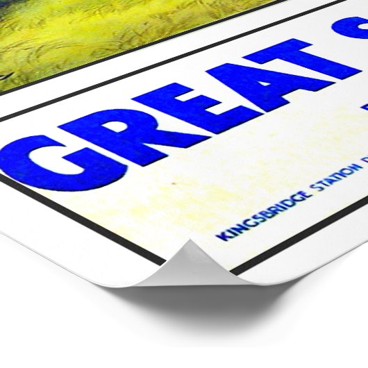 Vintage-reis, Killarney Poster (Hoek)