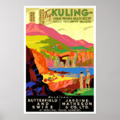 Vintage-reis, Kuling China Poster (Voorkant)