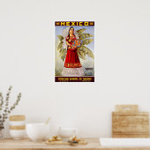 Vintage-reis, Mexico Poster (Keuken)