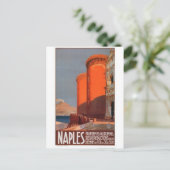Vintage Reis Napels, Rome - Briefkaart (Staand voorkant)