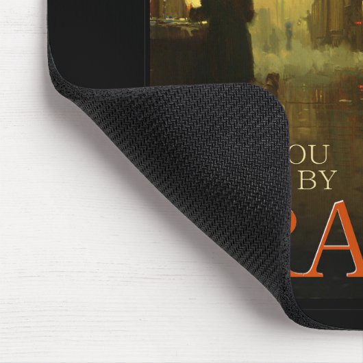 Vintage-reis per trein muismat (Hoek)