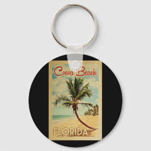 Vintage-reis van de mantel Caca Beach Sleutelhanger