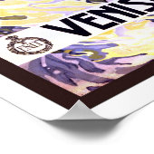 Vintage-reis, Venetië Poster (Hoek)