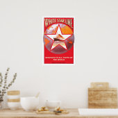 Vintage-reis, White Star Line Poster (Keuken)