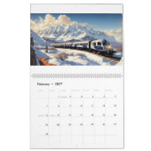 Vintage reisavonturen kalender (Feb 2027)