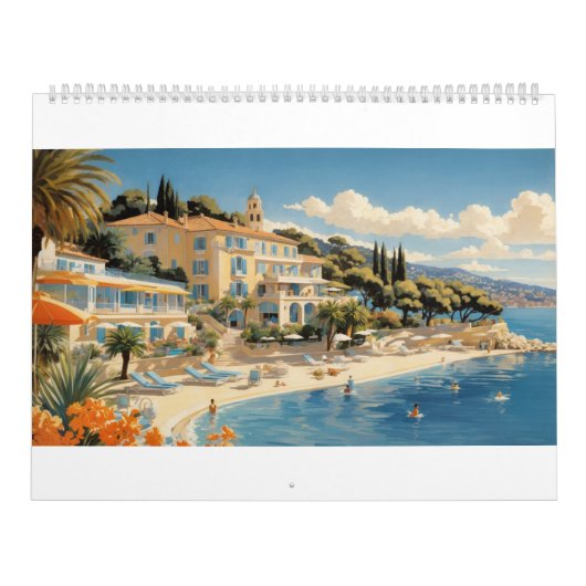 Vintage reisavonturen kalender (Hoes)