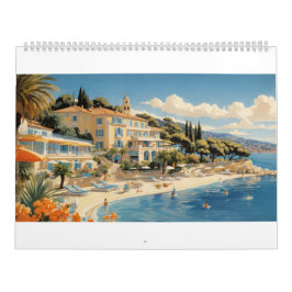 Vintage reisavonturen kalender