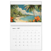 Vintage reisavonturen kalender (Mar 2027)