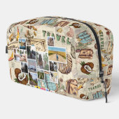 Vintage Reisephemera Collage Toilettasje (Rechterhoek)