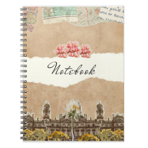 Vintage reisherinneringen - gepersonaliseerd Notit Notitieboek