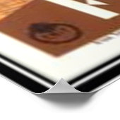 Vintage reisje Italië, Florence - Poster (Hoek)