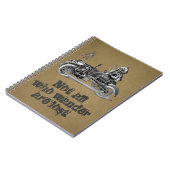 Vintage reisjournaal notitieboek (Linkerzijde)