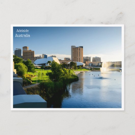 vintage reisretro Adelaide Australië Australië Aus Briefkaart (Voorkant)