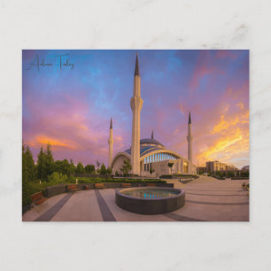 Vintage reisstad Ankara Turkije vakantie retro Briefkaart