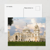 Vintage reisstad kolkata India Calcutta RETRO Briefkaart (Voorkant / Achterkant)