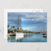 Vintage reistoerisme in Spanje Briefkaart (Voorkant / Achterkant)