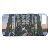 Vintage-reistrein op brug Case-Mate iPhone case (Achterkant (Horizontaal))