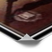 Vintage reisweg Italië, Venetië - Poster (Hoek)