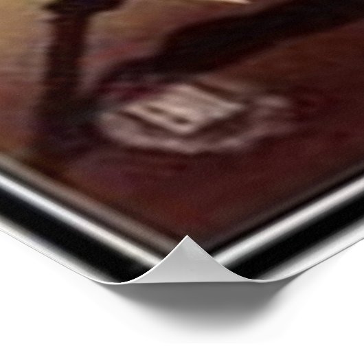 Vintage reisweg Italië, Venetië - Poster (Hoek)