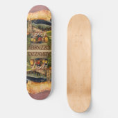 Vintage Reizen Abruzzo Italië skateboards (Voorkant)