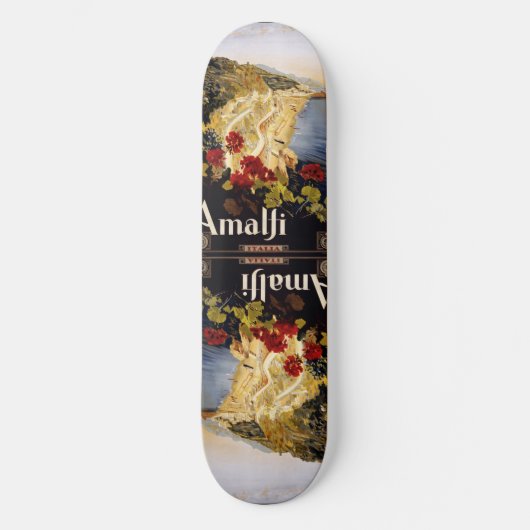 Vintage Reizen Amalfi Italië skateboards (Voorkant)