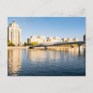 Vintage reizen Astana Kazachstan de Hazrat Sultan Briefkaart