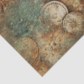 Vintage Reizen Boho Stijl Decoupage Tissuepapier (Detail)