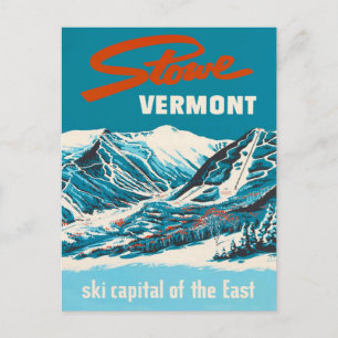Vintage Reizen Briefkaart - Stowe Vermont