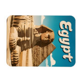 Vintage Reizen Caïro Egypte Pyramid Retro Graphic Magneet (Horizontaal)