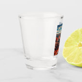 Vintage Reizen Canyonlands Nationaal Park Utah Shot Glas (Links)